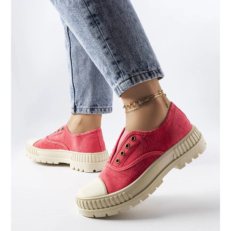 Zapatillas rosa oscuro de Walton rosado 1