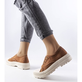 Zapatillas marrones de Walton marrón 1
