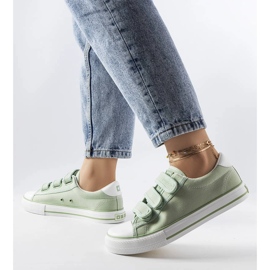 Deportivas verdes con velcros Big Star LL274A202 1
