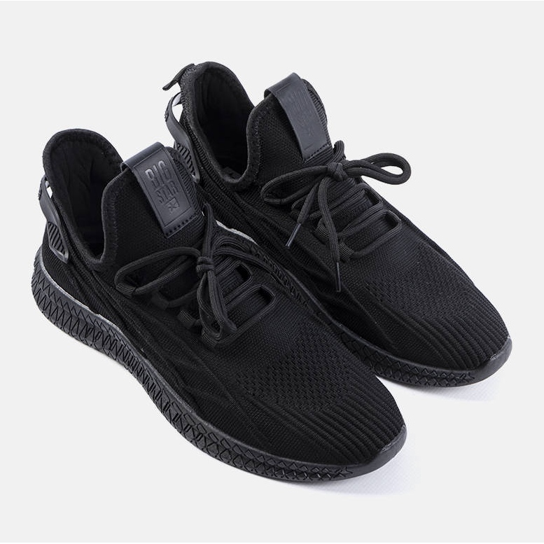 Big Star LL174336 zapatillas negras de hombre negro 1