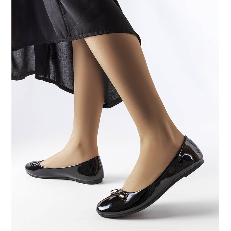 Bailarinas charol negro Lakewood 1