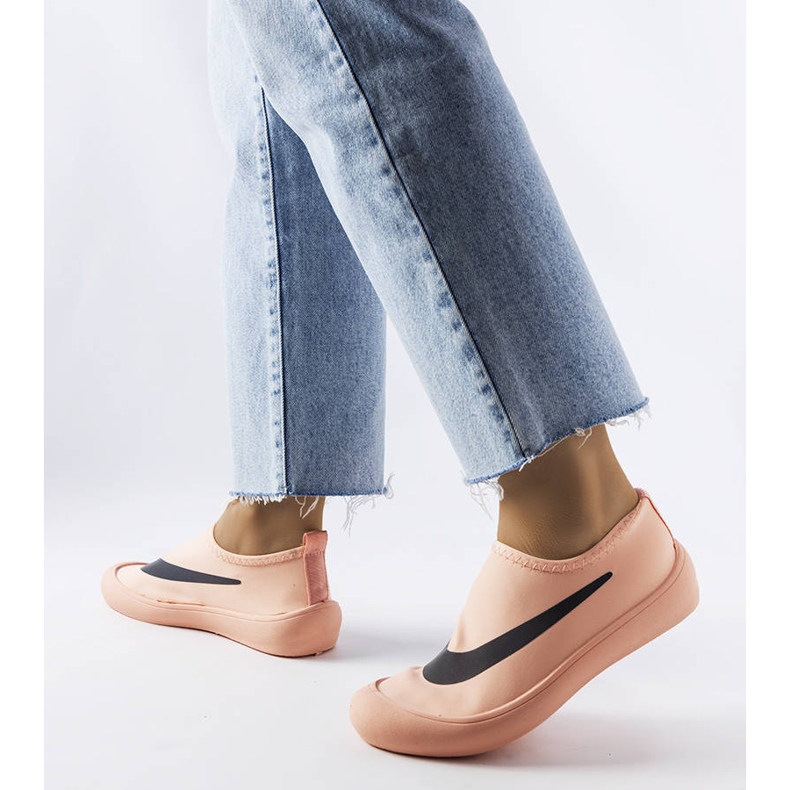 Deportivas Stover rosas elásticas 1