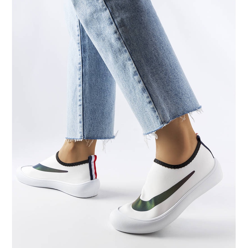 Deportivas Stover elásticas blancas blanco 1