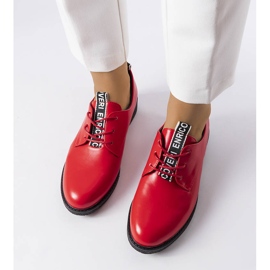 Zapatos bajos rojos LS5379 Rojo 2