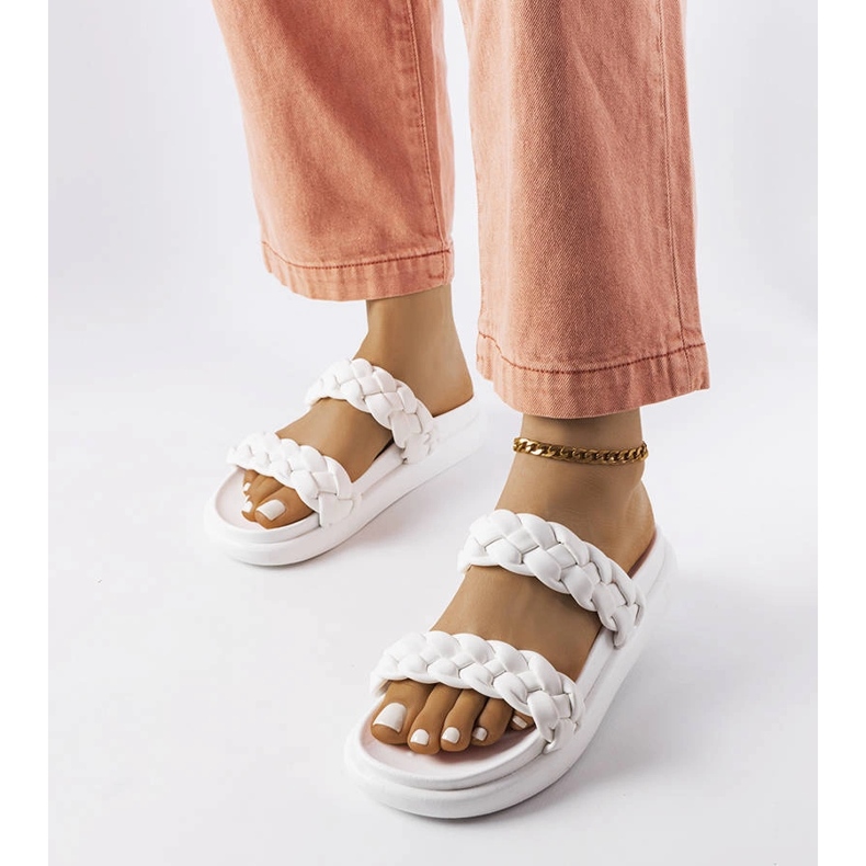 Babuchas blancas Angas blanco 1