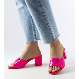 Deslizadores de poste Branch lacado rosa rosado 1 Deslizadores de poste Branch lacado rosa rosado 1