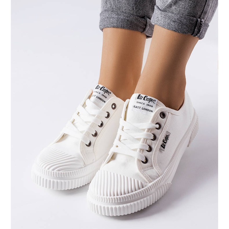 Lee Cooper LCW-23-44-1613L zapatillas blancas blanco 1