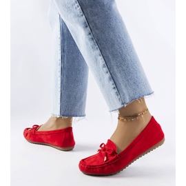 BM Mocasines rojos con lazo de Grasselli 1