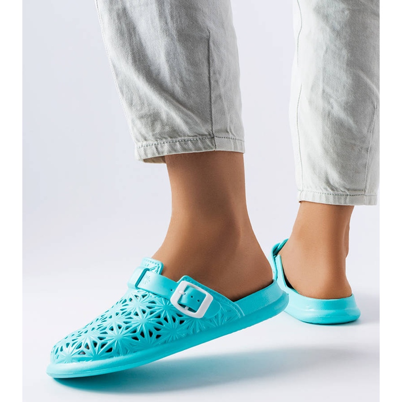 Chanclas de goma caladas azules de Peverell 1