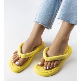 Chanclas gruesas amarillas Smithfield amarillo 1 Chanclas gruesas amarillas Smithfield amarillo 1