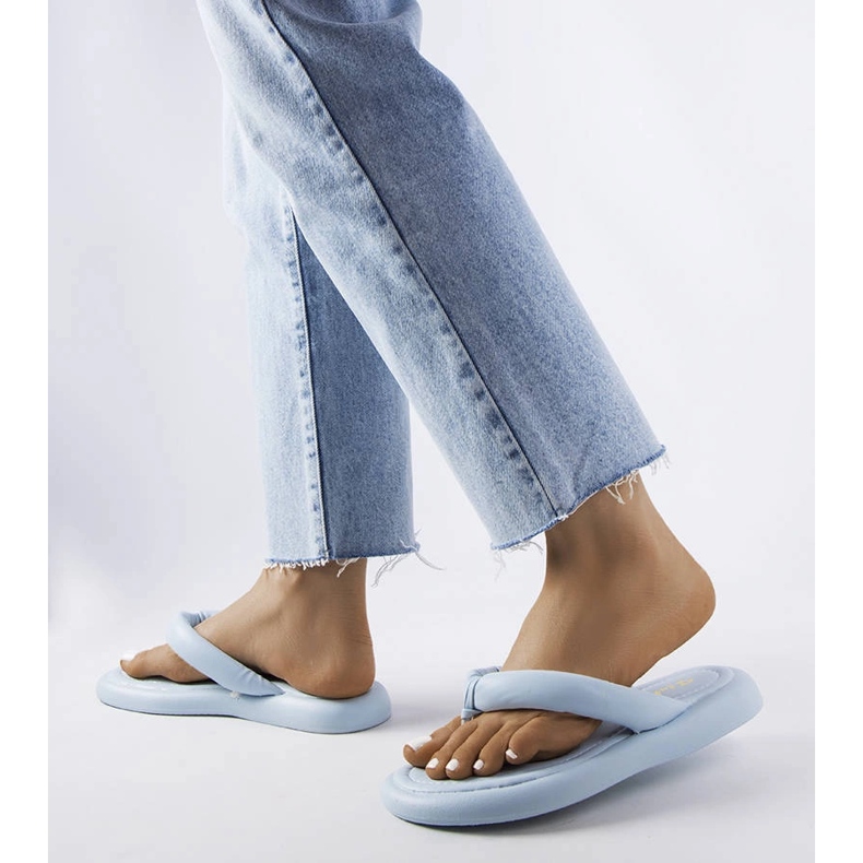 Chanclas gruesas Smithfield azules 2 Chanclas gruesas Smithfield azules 2