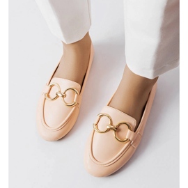 Mocasines Couturier mujer beige 2