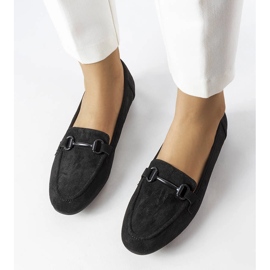 Mocasines negros de mujer de Hinkle 2