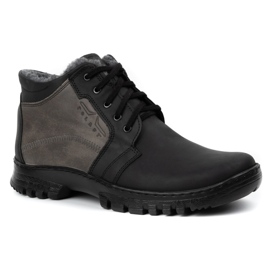 Polbut Botas de invierno para hombre K9s negro 2