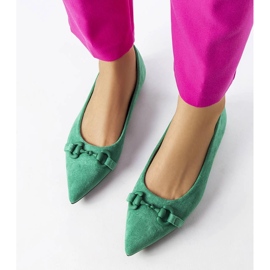 Bailarinas verdes de punta fina de Aimé 2
