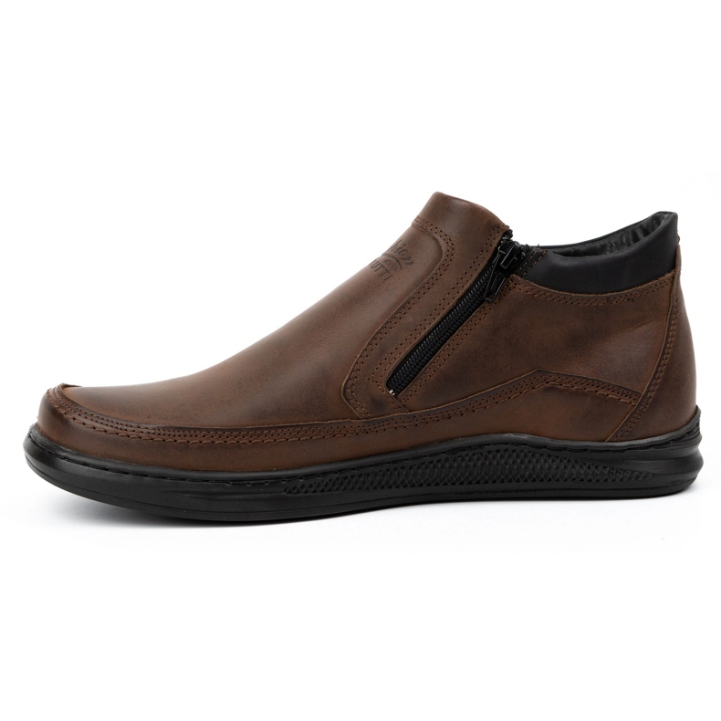 Polbut Botas de invierno de hombre marrón oscuro K30 1 Polbut Botas de invierno de hombre marrón oscuro K30 1