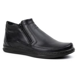 Polbut Botas de invierno de hombre negro K30 3