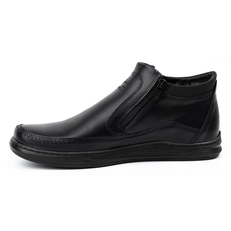 Polbut Botas de invierno de hombre negro K30 1