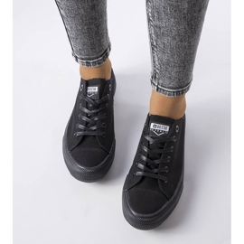 Zapatillas negras Big Star FF274248 negro 1