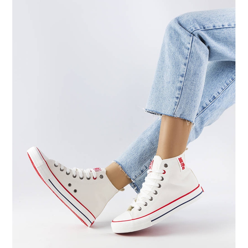 Deportivas tobilleras blancas Big Star JJ274132 blanco 1