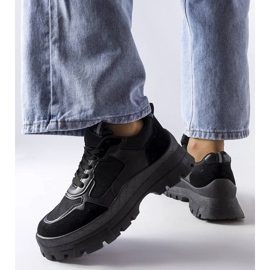 Chunky sneakers negras de Mikeladze negro 2