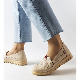 Mocasines ligeros beige de Joli 1