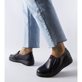 Zapatos sin cordones negros de Sorum 1
