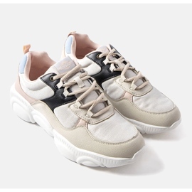 Lee Cooper LCWL-20-39-031 zapatillas beige 1