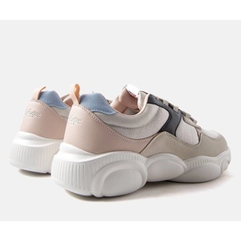 Lee Cooper LCWL-20-39-031 zapatillas beige 2