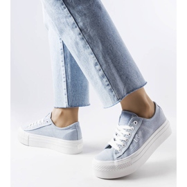 Zapatillas azules Lee Cooper LCW-22-31-0891L 2