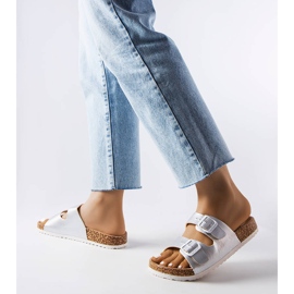 Chanclas Lee Cooper LCW-22-35-1151L plata 1