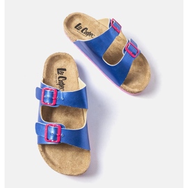 Chanclas azules Lee Cooper LCW-22-35-1187L 2