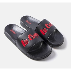 Zapatillas de goma negras de Lee Cooper LCW-23-42-1730M negro 1