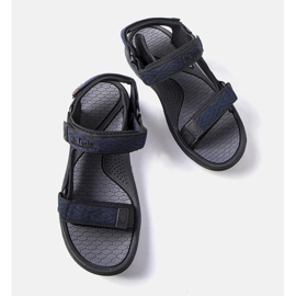 Lee Cooper Sandalias deportivas negras LCW-23-34-1686M negro 2