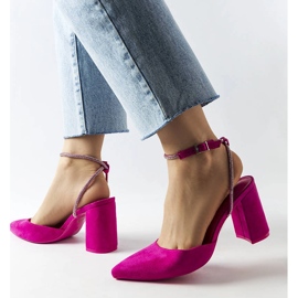 Zapatos de tacón rosas de Stella rosado 1