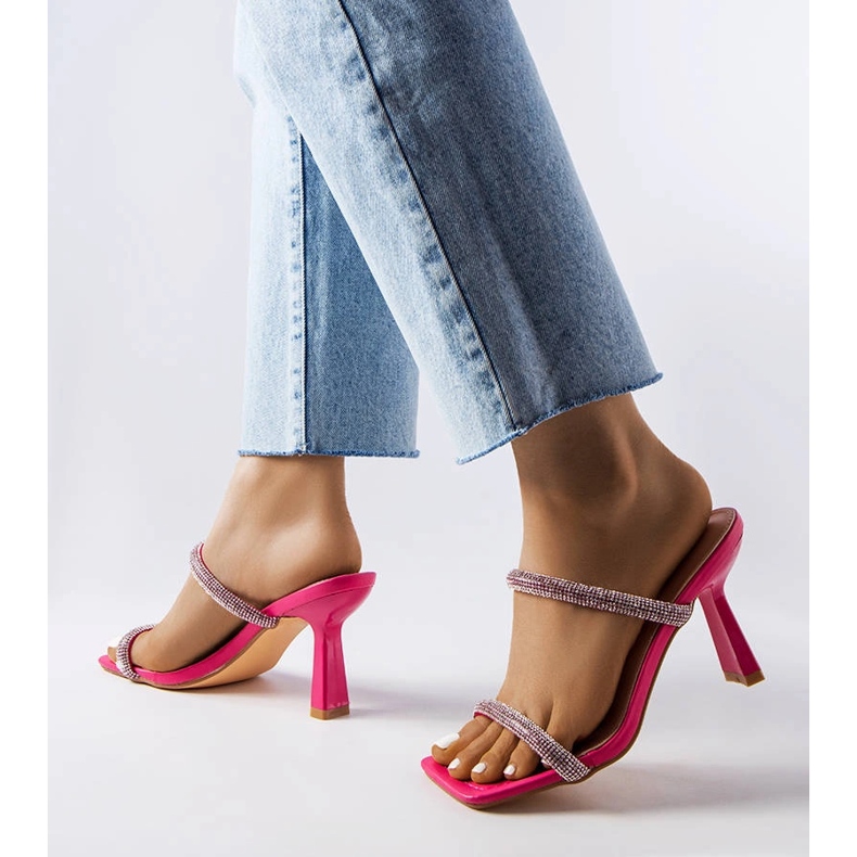 Inna Tacones stilettos Evelina rosa rosado 1