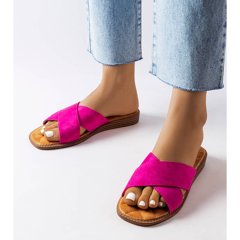 Zapatillas casa Tiana rosa rosado 1