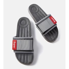 Pantuflas grises para hombre de Alley 2