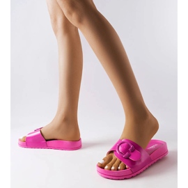 Inna Chanclas rosas con hebilla de Généreux rosado 2