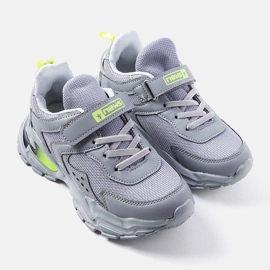 Zapatillas grises para niños de Ansel 1