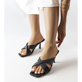 Inna Sandalias de tacón negras de Seiler. negro 1 Inna Sandalias de tacón negras de Seiler. negro 1