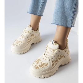 Chunky sneakers beige de Brunswick 1
