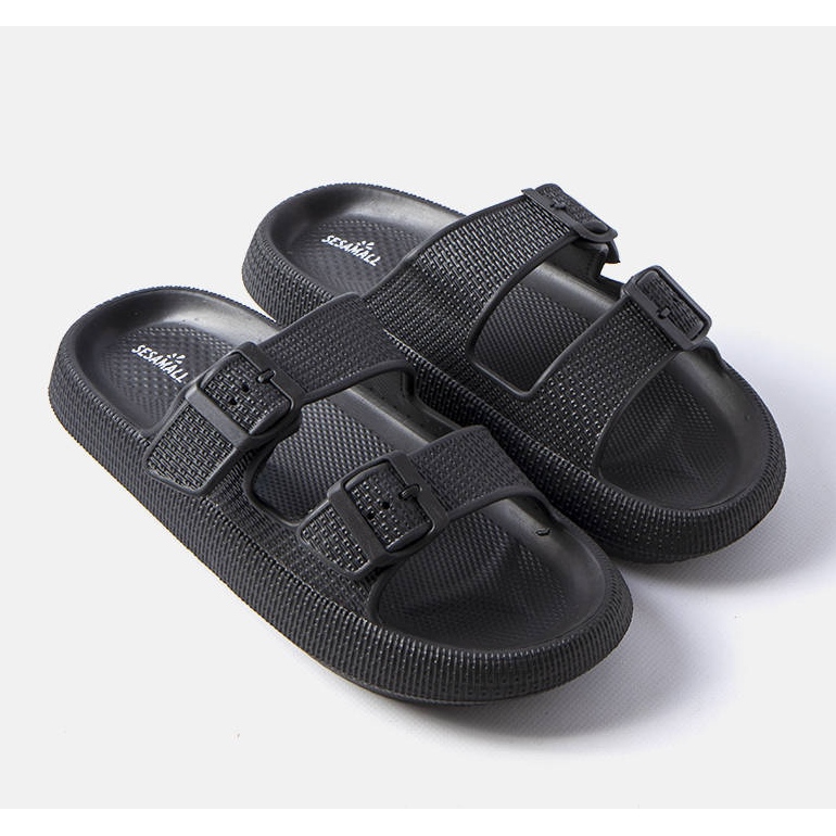 Pantuflas negras de hombre Karersee negro 1
