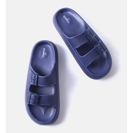 Pantuflas de hombre Karersee azul marino 2