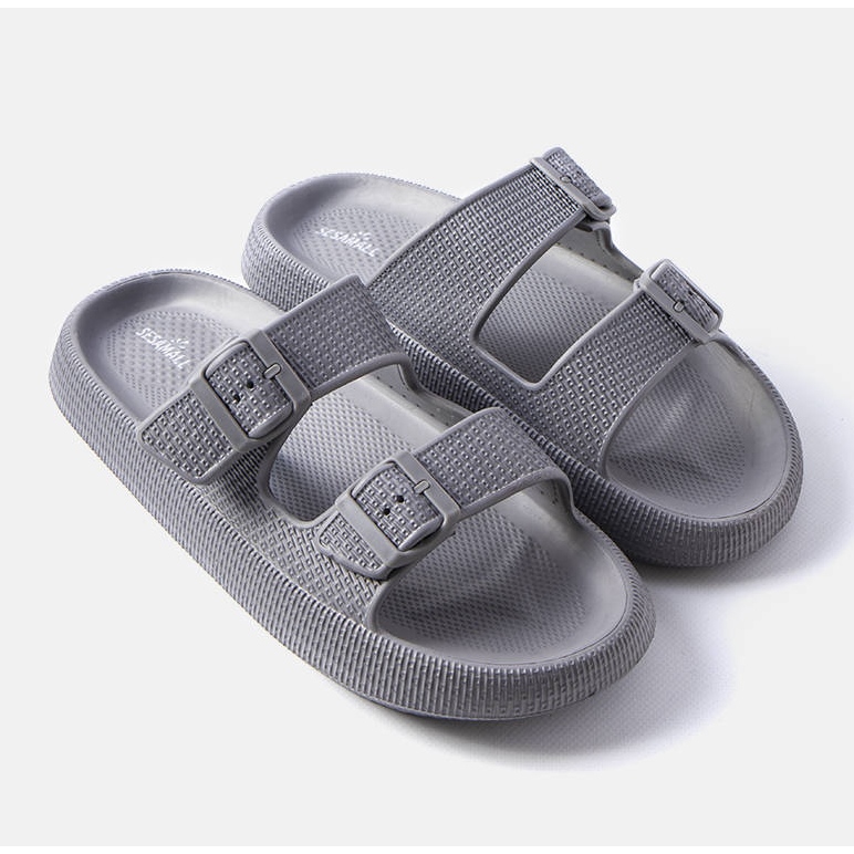 Pantuflas grises de hombre Karersee 1