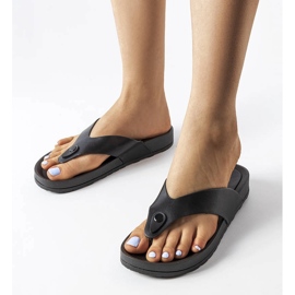 Inna Sandalias negras con plataforma de Elide. negro 1
