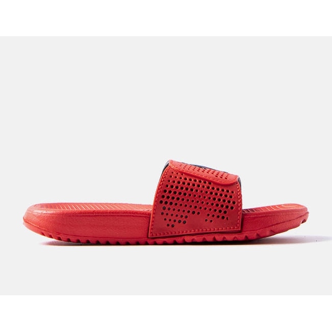 Zapatillas de casa de goma roja Atenas para niños rojo 1