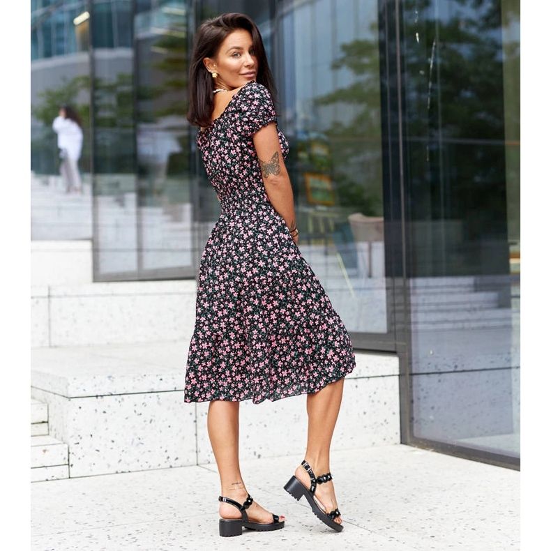 Sandalias negras de Donizetti negro 1 Sandalias negras de Donizetti negro 1