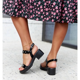Sandalias negras de Donizetti negro 3