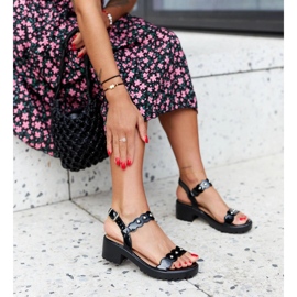 Sandalias negras de Donizetti negro 4